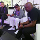 Spike Lee and Kenny Gravillis encourage festivalgoers to “Dare Greatly” during Cadillac’s kickoff luncheon for the 2017 American Black Film Festival in South Beach, Miami. (Soul Brother)